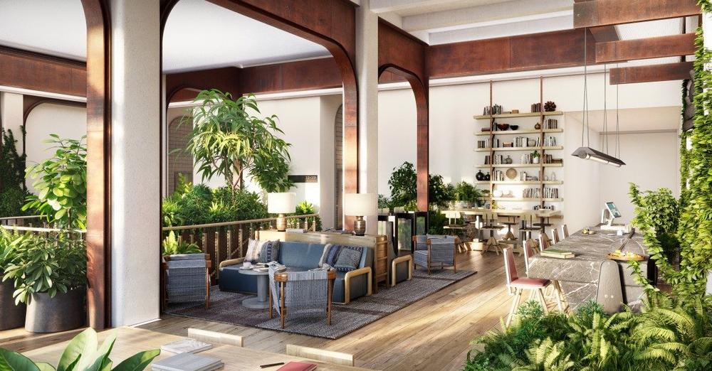 Office amenities with tenant appeal